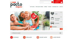 Desktop Screenshot of pactoseguro.com